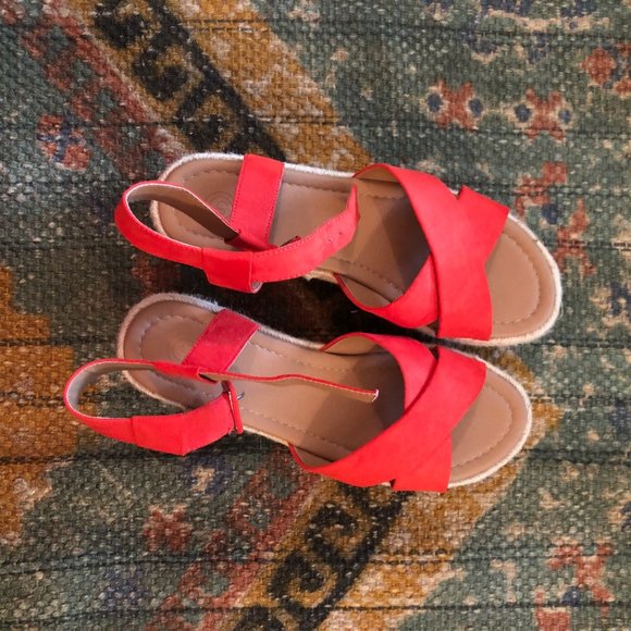 NWOB UO Cora Flatform Espadrille platform sandals - Picture 2 of 5